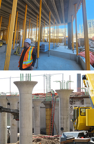 Fiberglass Beam and slab forms